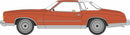 PREORDER Oxford Diecast HO 87CM74002 1974 Chevrolet Monte Carlo Landau, Assembled, Metallic Bronze, White