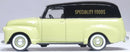 Oxford Diecast 87CV50004 1950 Chevrolet 3100 Van - Assembled - Specialty Foods (khaki, black), HO
