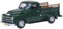 Oxford Diecast HO 87DP48002 1948 Dodge B-1B Pickup Truck, Dark Green