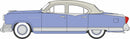 PREORDER Oxford Diecast HO 87KM53003 Kaiser Manhattan blue/bei