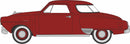 Oxford Diecast HO 87SC50003 1950 Studebaker Champion Starlight Coupe, Commanche Red