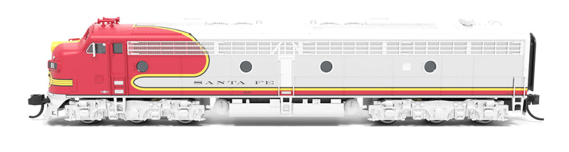 PREORDER BLI 8810 EMD E8 A/B, ATSF 81L / 81A, Warbonnet, A-unit Paragon4 Sound/DC/DCC, Unpowered B-unit, N