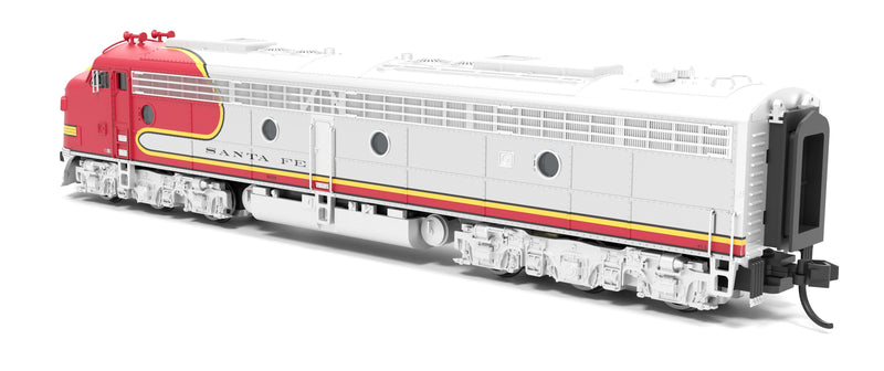 PREORDER BLI 8810 EMD E8 A/B, ATSF 81L / 81A, Warbonnet, A-unit Paragon4 Sound/DC/DCC, Unpowered B-unit, N