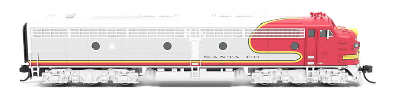 PREORDER BLI 8810 EMD E8 A/B, ATSF 81L / 81A, Warbonnet, A-unit Paragon4 Sound/DC/DCC, Unpowered B-unit, N