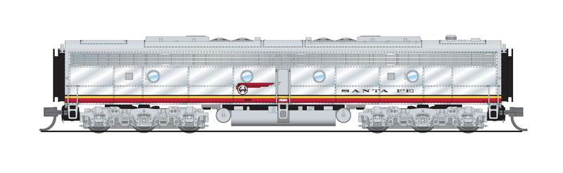 PREORDER BLI 8810 EMD E8 A/B, ATSF 81L / 81A, Warbonnet, A-unit Paragon4 Sound/DC/DCC, Unpowered B-unit, N