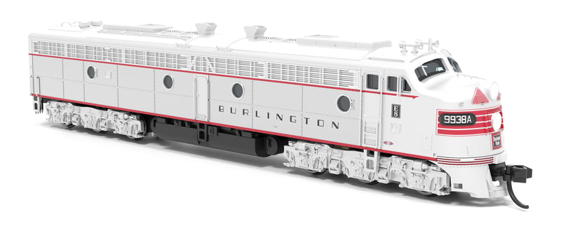 PREORDER BLI 8816 EMD E8A, CB&Q 9938A, w/ Red Stripes, Paragon4 Sound/DC/DCC, N