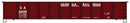 Accurail HO 3779 AAR 41' Steel Gondola Kit, Georgia Railroad (Boxcar Red)