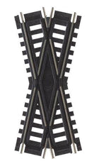 Atlas HO 172 Custom-Line Crossing, Code 100, 25-Degree, 4-1/2" 11.4cm, Black Ties