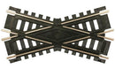 Atlas HO 173 Custom-Line Crossing, Code 100, 30-Degree, 4" 10.2cm, Black Ties