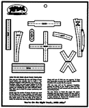 Atlas HO 361 Track Planning Template Set