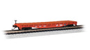 Bachmann Trains N 17355 52' Steel Flatcar, CP Rail