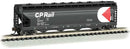 Bachmann 17565 Canadian Cylindrical 4-Bay Grain Hopper - Ready to Run - Silver Series(R), N Scale