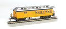 Bachmann Trains HO 13503 1860, 1880 Wood Combine, Silver Series, Painted, Unlettered (yellow)