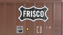 Bachmann HO 14908 50' Outside Braced Box Car with Flashing Rear End Device, St. Louis-San Francisco