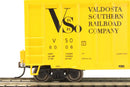Bachmann HO 14909 50' Outside-Braced Box Car with Flashing Rear End Device, Valdosta Southern Railroad Company