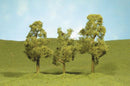 Bachmann Trains O 32209 SceneScapes Layout-Ready Trees, Sycamore Trees 8" (2)