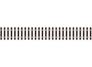 Peco O SL-700FB Code 143 US Profile Wooden Tie Flex Track with Flat-Bottom Rail, Streamline, 36" 91.4cm Section