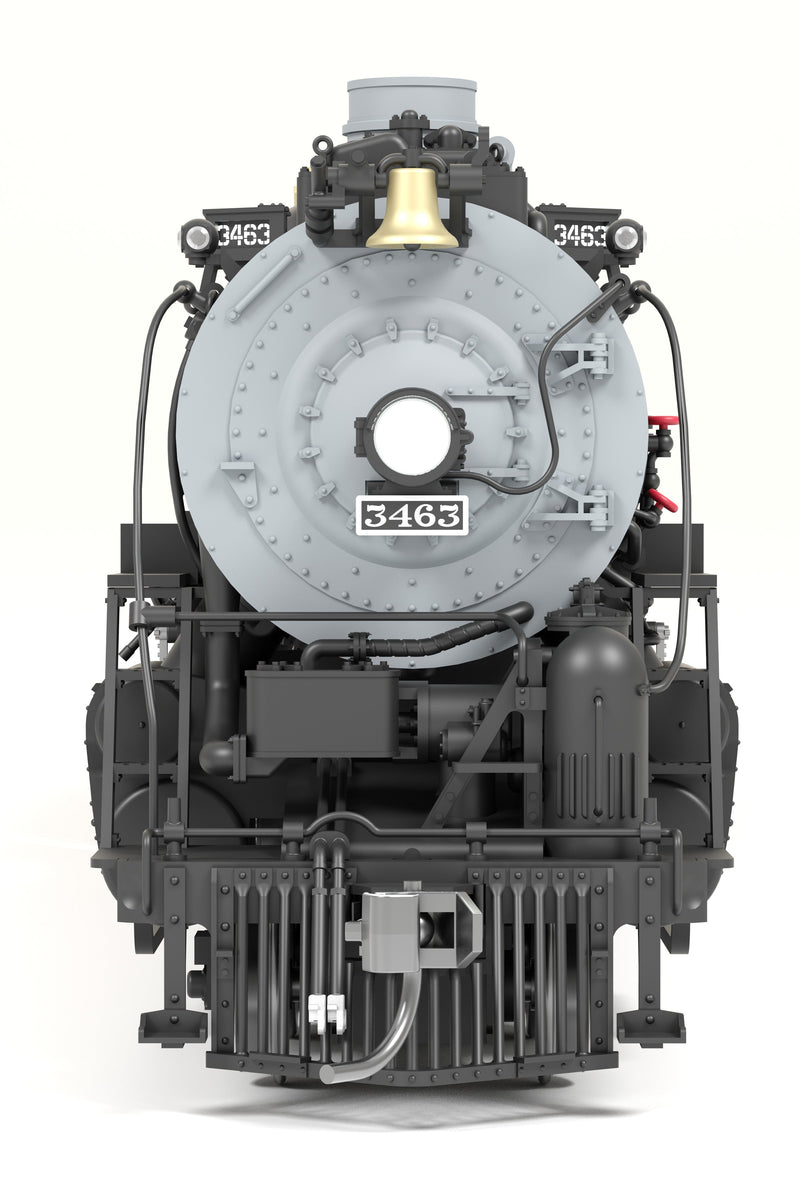 PREORDER Broadway Limited Imports HO 8860 3460 Class 4-6-4 Steam Locomotive with Smoke, Atchison Topeka & Santa Fe