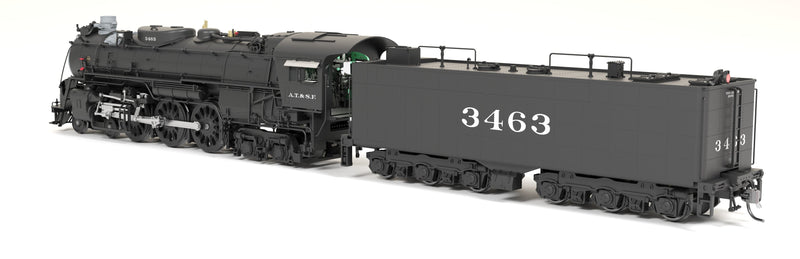 PREORDER Broadway Limited Imports HO 8860 3460 Class 4-6-4 Steam Locomotive with Smoke, Atchison Topeka & Santa Fe