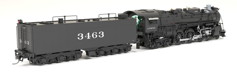 PREORDER Broadway Limited Imports HO 8860 3460 Class 4-6-4 Steam Locomotive with Smoke, Atchison Topeka & Santa Fe