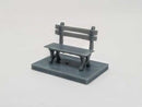 All Scale Miniatures 870854 Park Bench (5)