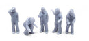 All Scale Miniatures HO 870994 Fishermen (5)