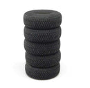All Scale Miniatures HO 870972 Tire Stacks Unpainted 3D Printed Parts (5), Undecorated/Unlettered