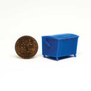 All Scale Miniatures 871649 Dumpster Square Rear Load without Casters