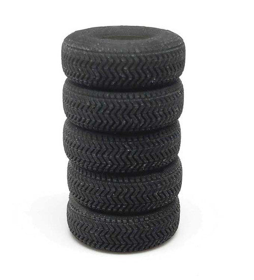 All Scale Miniatures G 871972 Tire Stack Unpainted 3D Printed Part, Undecorated/Unlettered