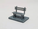 All Scale Miniatures 1600854 Park Bench (5)