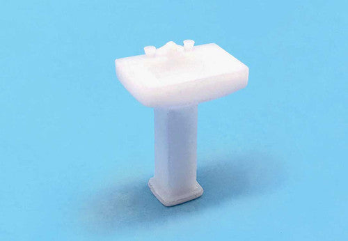 All Scale Miniatures 1600992 Sinks Unpainted 3D Printed Parts (5)