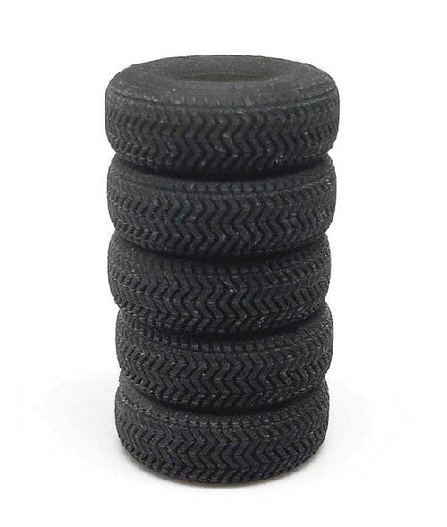 All Scale Miniatures HO 1600972 Tire Stacks Unpainted 3D Printed Parts (5), Undecorated/Unlettered