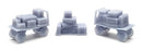 All Scale Miniatures N 1600987 Luggage Unpainted 3D Printed Parts (5), Undecorated/Unlettered