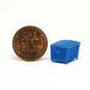 All Scale Miniatures 1601649 Dumpster Square Rear Load without Casters