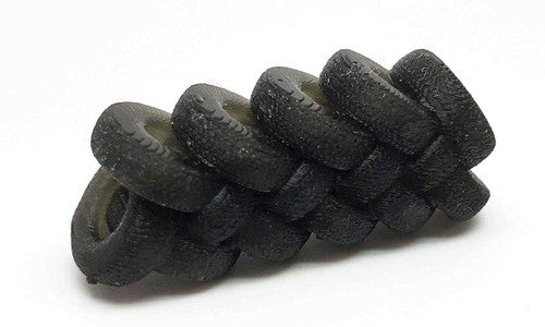 All Scale Miniatures HO 1601973 Tire Braid Unpainted 3D Printed Part, Undecorated/Unlettered