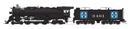PREORDER Broadway Limited Imports HO 8862 3460 Class 4-6-4 Steam Locomotive with Smoke, Atchison Topeka & Santa Fe "1940-1942"
