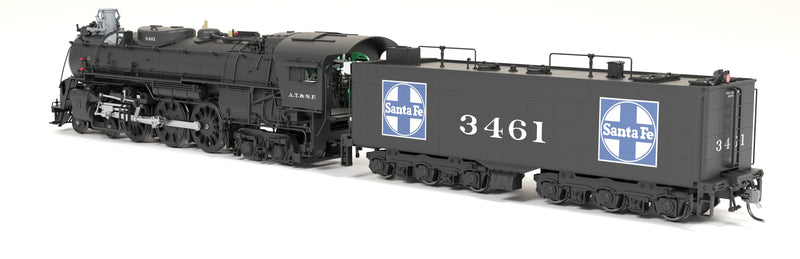 PREORDER Broadway Limited Imports HO 8872 3460 Class 4-6-4 Steam Locomotive, Atchison Topeka & Santa Fe "1940-1942"