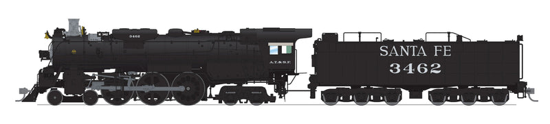 PREORDER Broadway Limited Imports HO 8863 3460 Class 4-6-4 Steam Locomotive with Smoke, Atchison Topeka & Santa Fe "Post-1942"