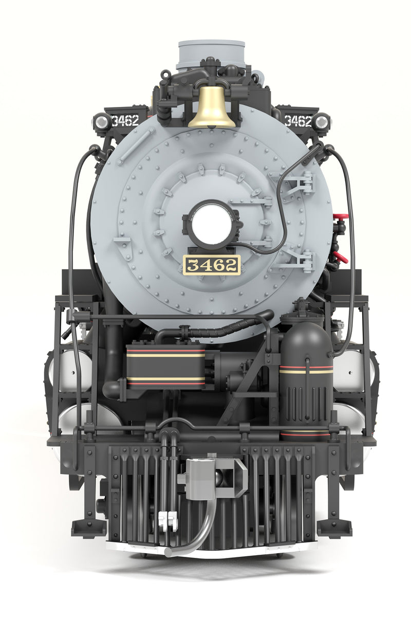 PREORDER Broadway Limited Imports HO 8875 3460 Class 4-6-4 Steam Locomotive, Atchison Topeka & Santa Fe "Ornate 1870s Fantasy"
