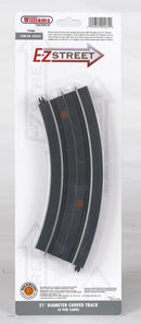 Bachmann Trains O 262 E-Z Street Track for Operating Vehicles & Trolleys, D-21 Curve (4)
