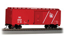 Bachmann Trains HO 16026 Pullman-Standard PS-1 40' Steel Boxcar, Silver Series, Central Railroad of New Jersey