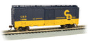 Bachmann Trains HO 16002 Pullman-Standard PS-1 40' Steel Boxcar, Silver Series, Chesapeake & Ohio
