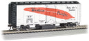 Bachmann Trains HO 16322 Track Cleaning 40' Boxcar, Removable Dry Pad, Silver Series, Western Pacific