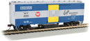 Bachmann Trains HO 16318 Track Cleaning 40' Boxcar with Removable Dry Pad, Ready-to-Run, Missouri Pacific