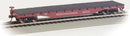 Bachmann Trains HO 17314 52' Flatcar, Silver Series, Pennsylvania Railroad