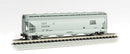 Bachmann Trains N 17557 ACF 4-Bay Center-Flow Covered Hopper, CSX Transportation