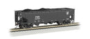 Bachmann Trains HO 17603 40' Quad Hopper, Silver Series, Pennsylvania Railroad