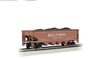 Bachmann Trains HO 17604 40' Quad Hopper, Silver Series, Southern Railway