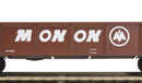Bachmann Trains HO 17218 40' Gondola, Silver Series, Monon