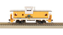 Bachmann Trains HO 17706 36' Wide-Vision Caboose, Silver Series, Denver & Rio Grande Western